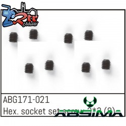 Hex. Socket Set Screw M3x3