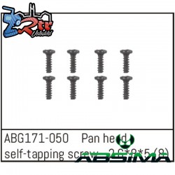 Pan Head Self-tapping Screw M2.6x8x5