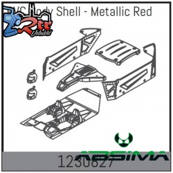 Body Shell Set - Metallic-Red