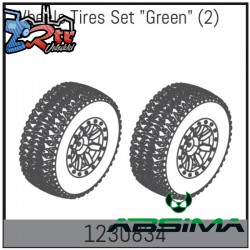 Wheel Set 110x45mm - Green