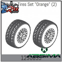 Wheel Set 110x45mm - Orange