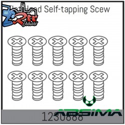 M3x8 Flat Head Self-tapping Screw Set