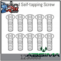 M3x10 Flat Head Self-tapping Screw Set