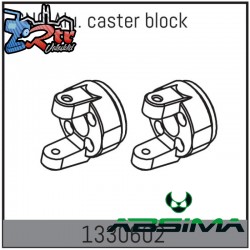 CNC Alu. Caster Block - Yucatan