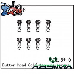 Button Head self-tapping Screws ST2.5x10