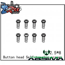 Button Head self-tapping Screws ST2.5x8