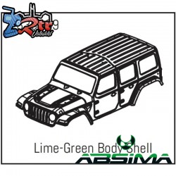 PC Body Shell Lime-Green - Yucatan