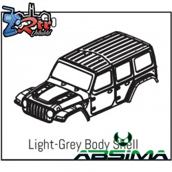 PC Body Shell Light-Grey - Yucatan