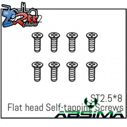 Flat head Self-tapping screws ST2.5x8