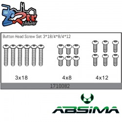 Button Head Screw Set 3x18/4*8/4x12