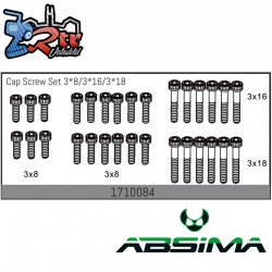 Cap Screw Set 3x8/3x16/3x18