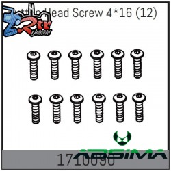 Button Head Screw 4x16