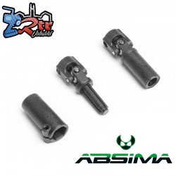 Main Drive Shaft Set & Axle Hub - black