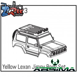 Yellow Lexan Jimny Body Set