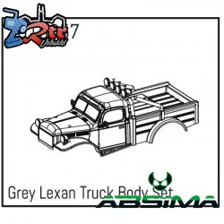 Grey Lexan Power Wagon Body Set