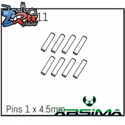 Pins 1 x 4.5mm - PRO Crawler 1:18 8un