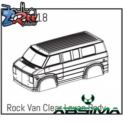 Rock Van PC Body unpaintedun - PRO Crawler 1:18