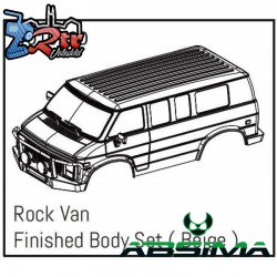 Rock Van PC Body Set beigeun - PRO Crawler 1:18