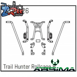 T-Hunter Rollcage Set B - PRO Crawler 1:18