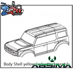 Body Shell yellow w/o attachments - BronX