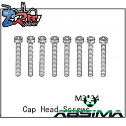 Button Head Screws M3X34 8 - BronX