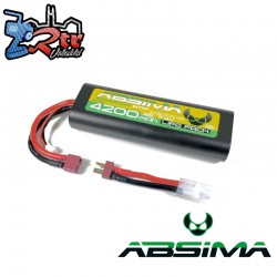 Absima LiPo 7.4V-25C 4200 Roundcase