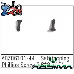 Self-tapping Phillips Screw 2.6x8 - Mini AMT 10