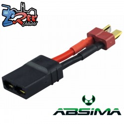 Adapter with cable T-plug M suitable for Traxxas F 50mm