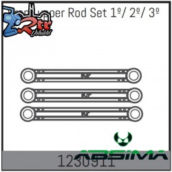 Front Upper Rod Set 1º/ 2º/ 3º