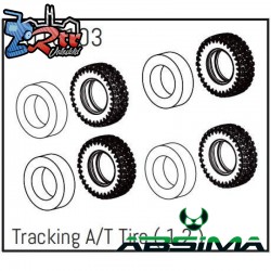 1.2" Tracking A/T Tire - PRO Crawler 1:18 (4) 1010103