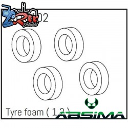 1.2" Tyre Foam - PRO Crawler 1:18 (4) 1010102