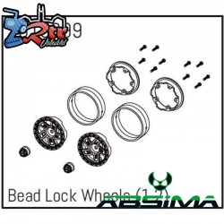 1.2" Beadlock Wheels - PRO Crawler 1:18 (4) 1010099