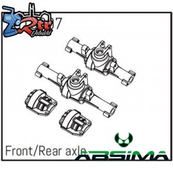 Front/Rear Axle Set - PRO Crawler 1:18 1010097