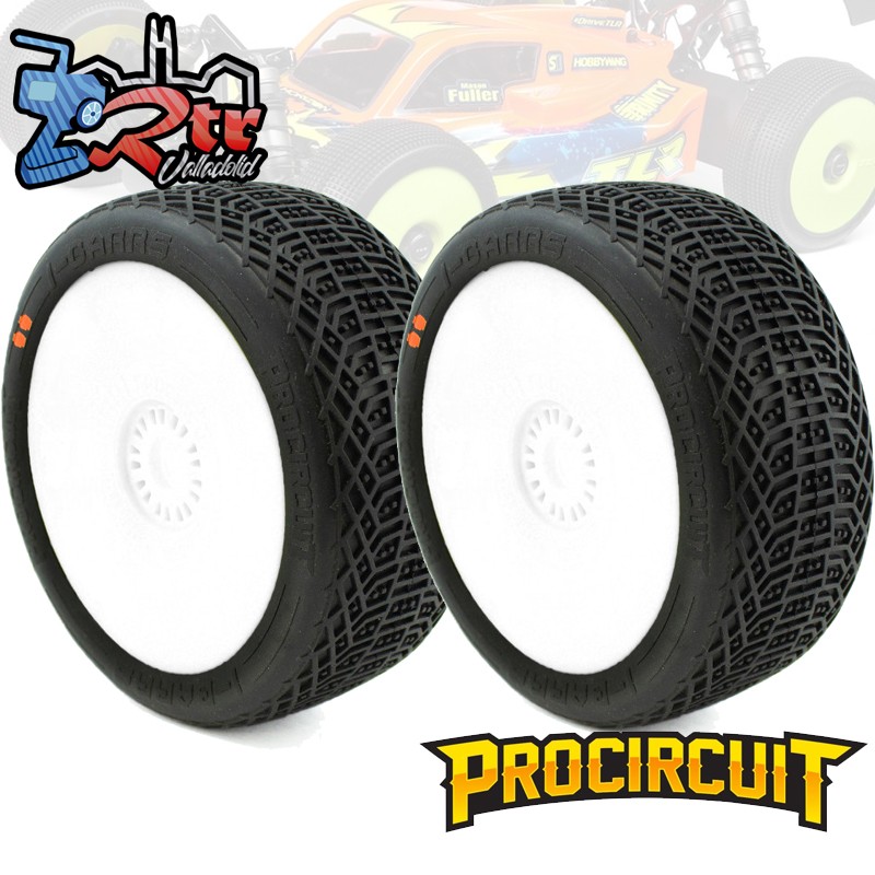 Ruedas Procircuit I-Barrs V3 Buggy S3 Media en llanta Blanca