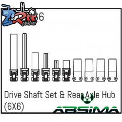 Drive Shaft Set & Rear Axle Hub (6X6) 1010066