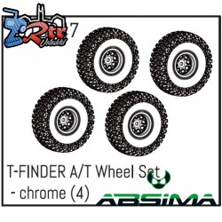 T-FINDER A/T Wheel Set - chrome (4) 1010047