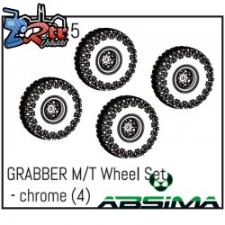 GRABBER M/T Wheel Set - chrome (4) 1010045