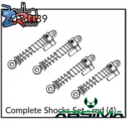 Complete Shocks Set - red (4) 1010039