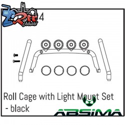 Roll Cage with Light Mount Set - black 1010034