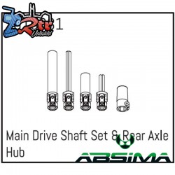 Main Drive Shaft Set & Rear Axle Hub 1010031