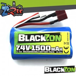 Bateria Lipo 2s 7.4 1500Mah conector T-Plug