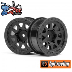 CR10 WHEEL 1.9in (BLACK/2PCS)