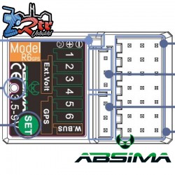 6-Channel Receiver "R6GPS" 2.4GHz (pour CR9T)