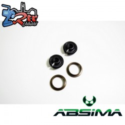 Shock Lower holder & Adjust Ring (2) AB2.8 BL