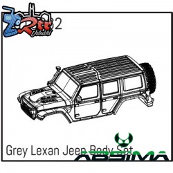 Grey Lexan Wrangler Body Set 1010062