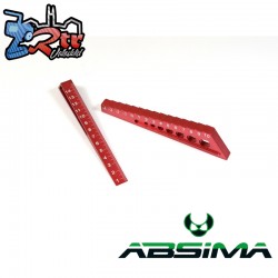 Chassis Droop Gauge for 1 10 & 1:8 OnRoad  red