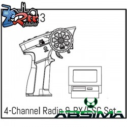 4-Channel Radio & RX/ESC Set