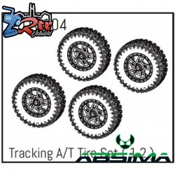 1.2 Tracking A/T Wheel Set - PRO Crawler 1:18 4un