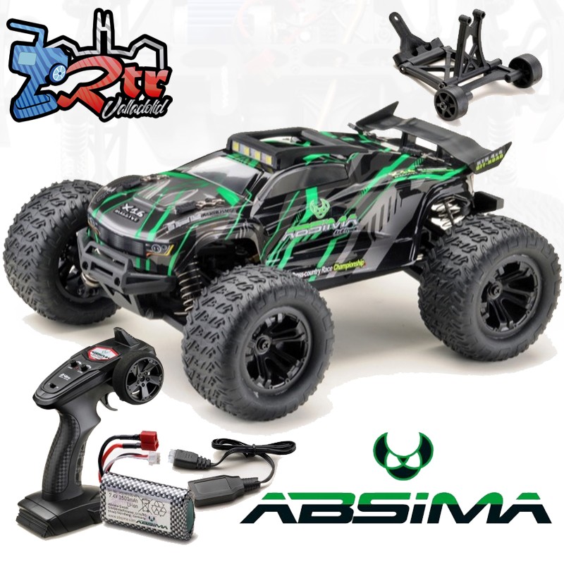 Truggy Absima 1:16 MINI AT Verde 4WD RTR