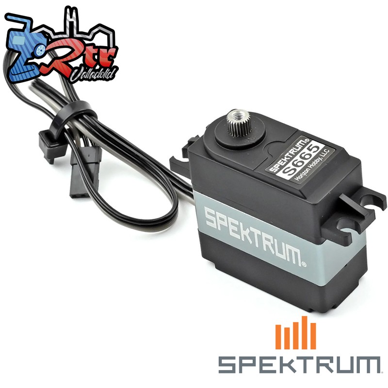 Servo Spektrum S665 20Kg High Torque Engranajes metálicos 25T